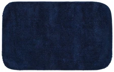 Garland Traditional Bath Rug - 24"x40" Navy - Soft & Durable