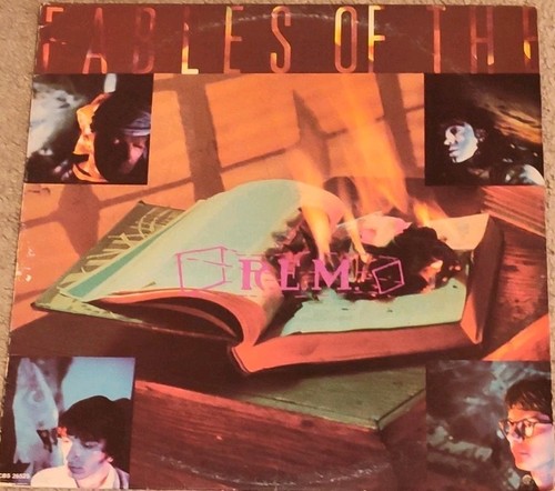 R.E.M : Fable Of The... Vinyl LP ( Made In Israel Pressing) 1985 IRS