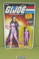 GI Joe Super 7 o-ring action figure PYTHONA Cobra La Emissary Reaction MOC JTC