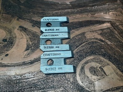 3 x Vintage SEARS CRAFTSMAN Joint Cutter Blades #9-2303