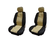 New Front And Back Low Back Faux Leather Seat Cover