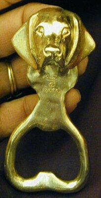 GERMAN SHORTHAIRED POINTER, GSP Bottle Opener, Bronze