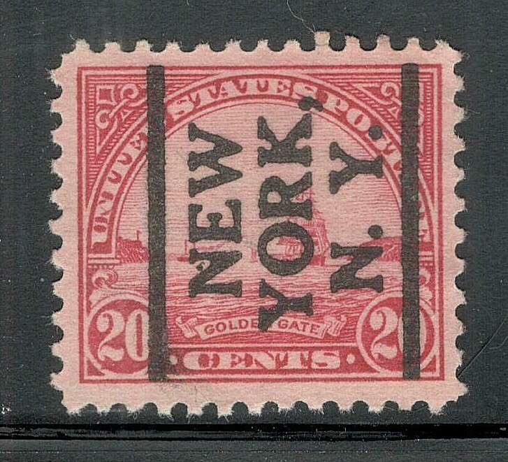 Sc # 567 ~ Used ~ 20 cent Golden Gate Issue, Precancel, NEW YORK