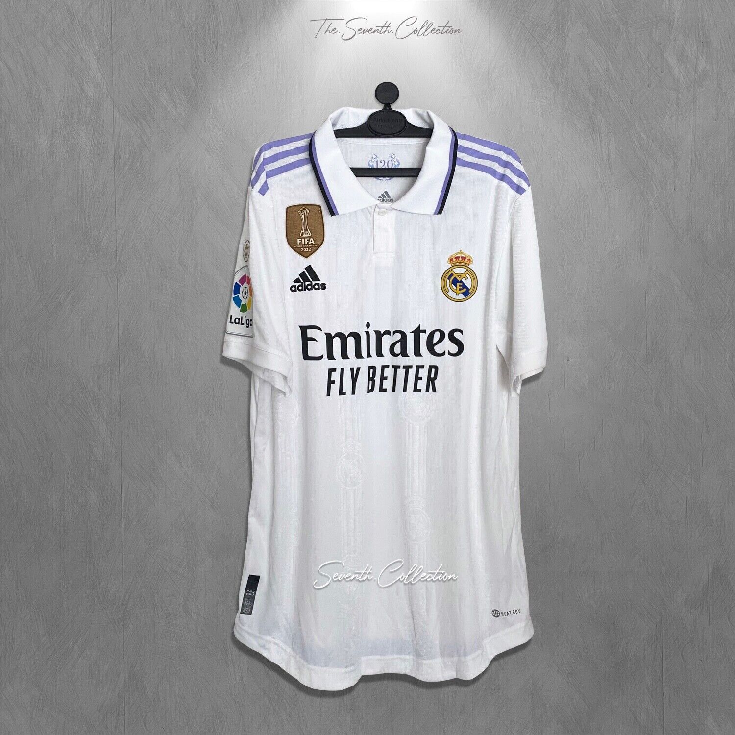 Camisa Real Madrid l 21/22 Versão Jogador Final Da Champions