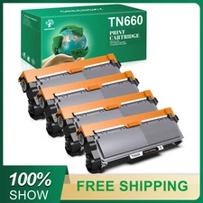 4PK HY TN660 TN630 Toner Cartridge For Brother HL-L2300D MFC-L2700DW DCP-L2540DW