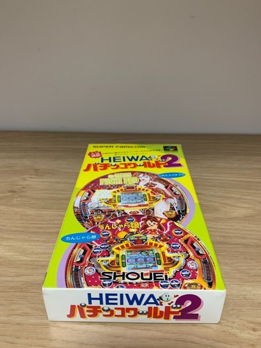 *** HEIWA PACHINKO WORLD 2 JAP NINTENDO SUPER FAMICOM *** - Photo 3/13