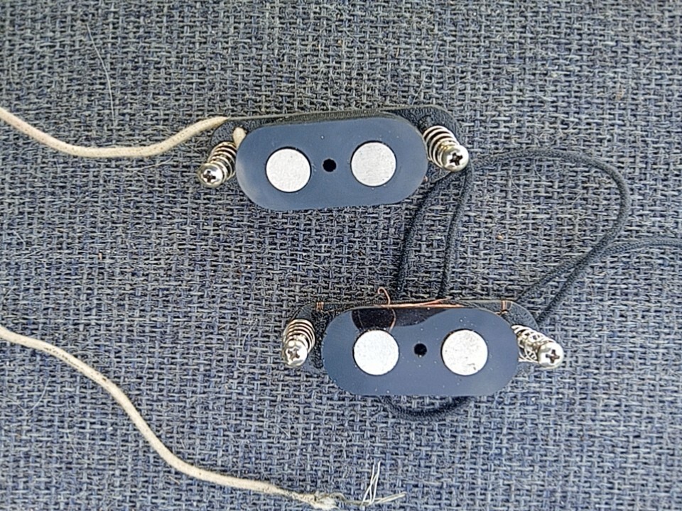 Sentell Pickups Fender Mustang Bullet Bass Guitar Squier 9.9k Large Poles eBay