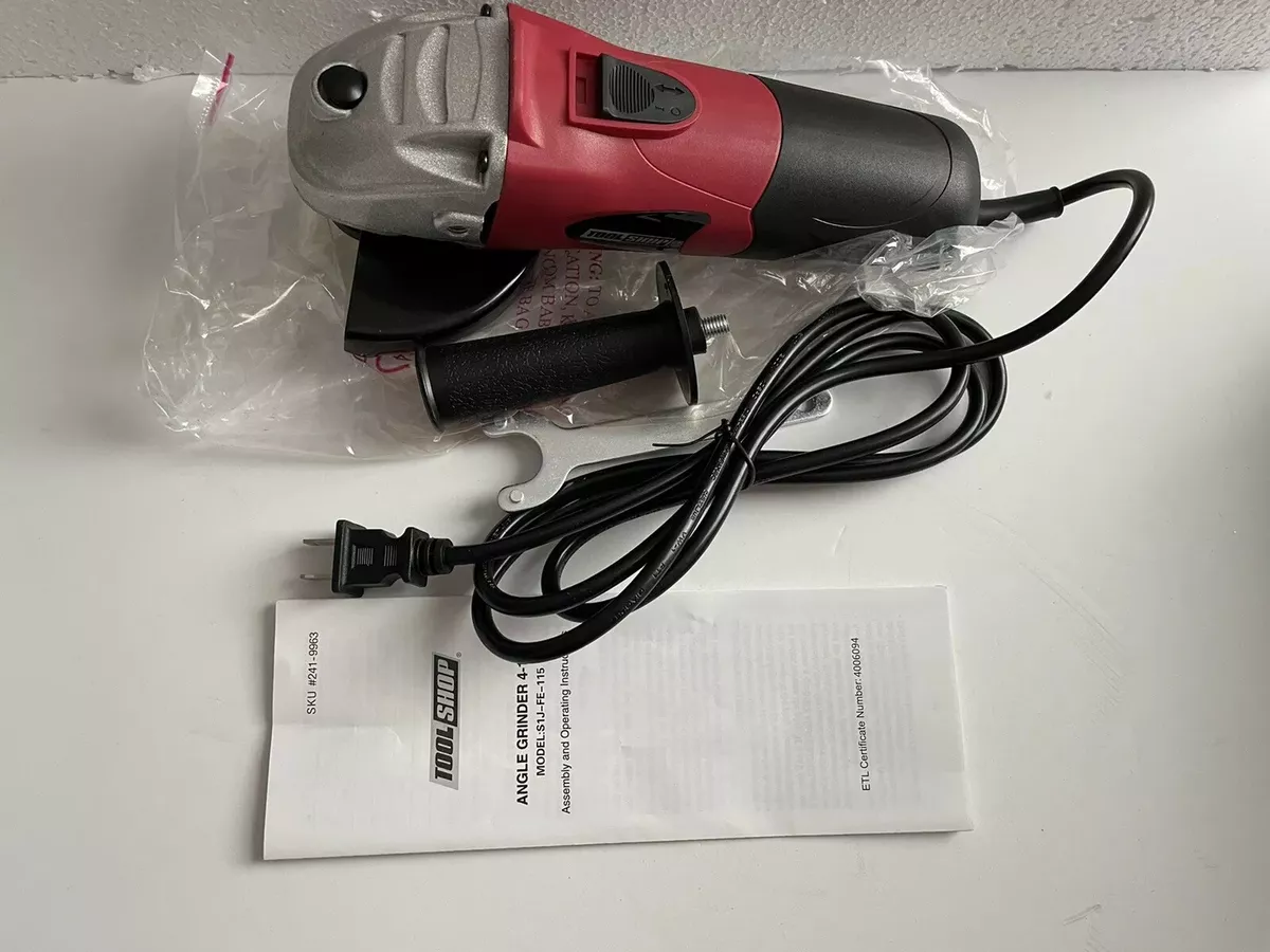 Tool shop cheap angle grinder