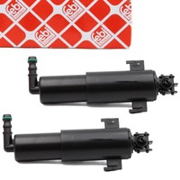 2X febi WischwasserdüSe Scheinwerfer FüR BMW E90 E91 E92 E93 Vorne 61677179311