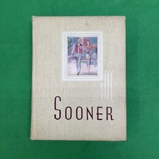 EXCELLENT + PLUS 1940 University of Oklahoma Sooner Yearbook OU #A