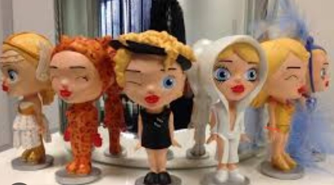 Kylie Minogue Full Set Of Figures Limited Edition To 500 Worldwide