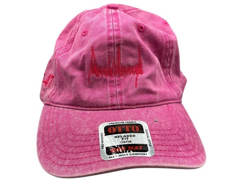 Trump Girls Pink Signature hat President Donald Trump adjustable baseball hat