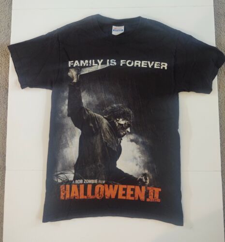 Rob Zombie Halloween 2 Michael Myers Family Is Forever Small Shirt 2009 - Afbeelding 1 van 5