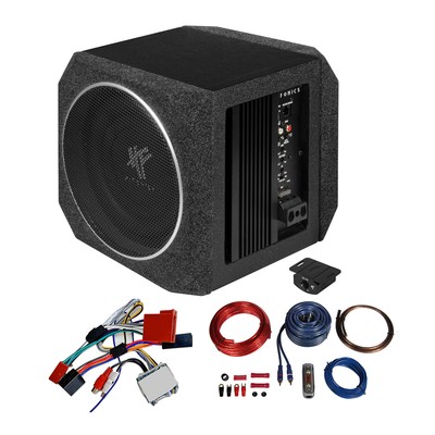 HIFONICS Kofferraum Subwoofer Set passend für AUDI TT (FV/8S) ab 2014