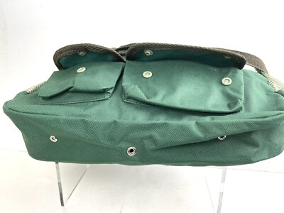 DANIELSON Sac à Poisson Creel Vert Nylon Tackle Sac à Bandoulière 16x10x3