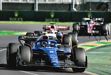 Logan Sargeant "Williams 2023" autograph signed 20x30 cm picture