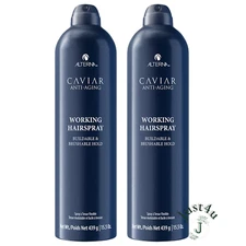 Alterna Caviar Anti-Aging Professional Styling Working Hairspray, 15.5oz. (2CANS
