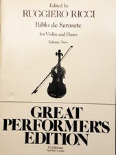 Sarasate Op.27 three pieces for violin and piano