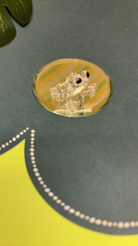 RETIRED Swarovski crystal frog mini size - Picture 4 of 7