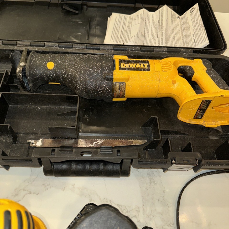 Dewalt DC988 18V XRP 1/2" Hammer Drill And Reciprocating Saw XRP 18V eBay
