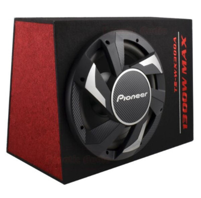 Pioneer TS-WX3000(ぷー) Pioneer TS-WX300A Amplified Car Subwoofer - Black for sale online