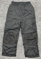 Ixtreme Outfitters Snow Pants Boys 6X/7 Gray Lined Skiing Snap Pockets New