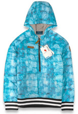 Obermeyer Peri Down Anorak Jacket - NWT Girls Large 14-16 Blue - 44201-E1