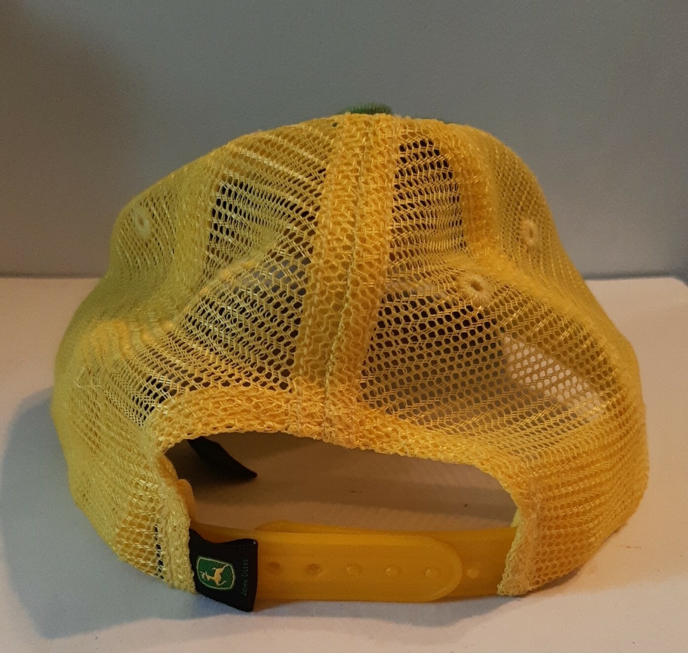 Toddler Childs John Deere Baseball Cap Small Snap Back Mesh Green Yellow eBay