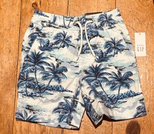 NWT Baby Gap Boys Tropical Hawaiian Beach pull-on shorts 18-24m 24  24.95