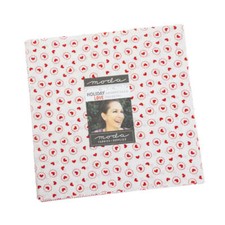 Moda HOLIDAY ESSENTIALS LOVE Layer Cake 20750LC 42 10"x10" Quilt Fabric Squares