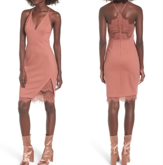chinese dress ladies Aneesha Strapless Pleated Midi Dress