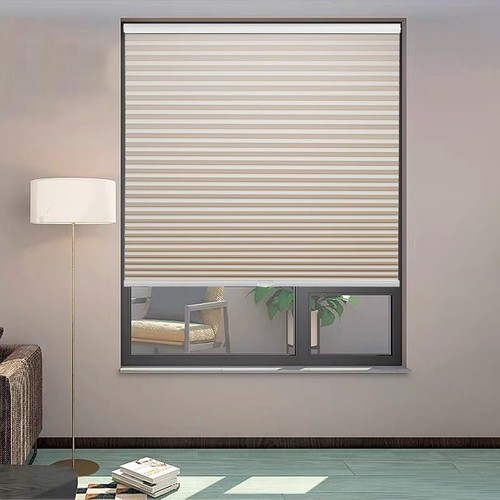 1.5-Inch Cordless Blackout Shades - Elegant Honeycomb Blinds for Light Control - Picture 5 of 10