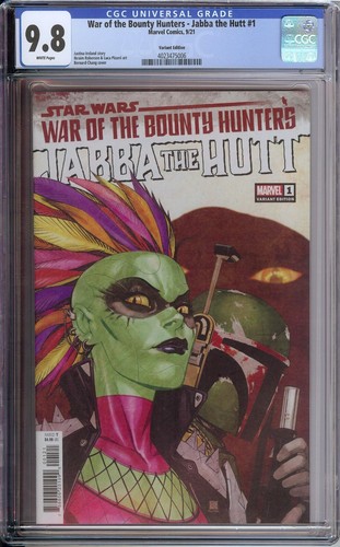 War of the Bounty Hunters Jabba the Hutt 1 CGC 9.8 Chang Variant 1st Deva Lompop