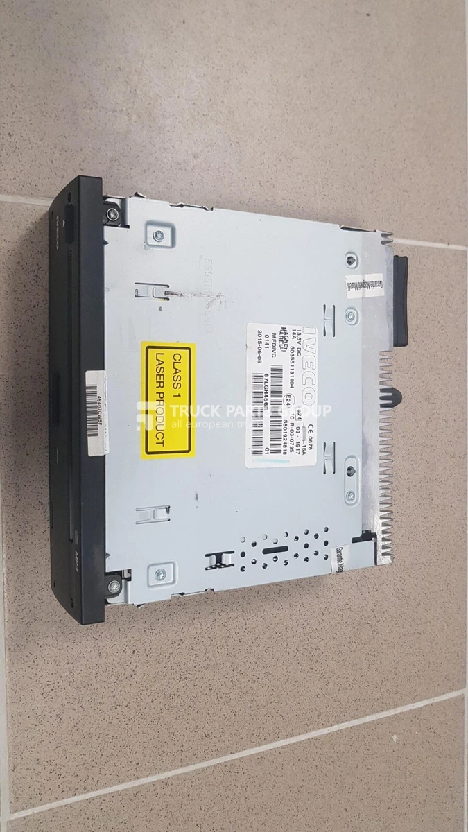 IVECO STRALIS EURO6 emission RADIO unit, CD player, MAGNETI 