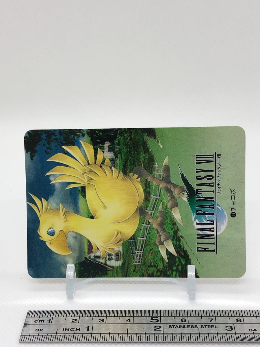 Chocobo Final Fantasy VII Carddass 1997 No11 SQUARE BANDAI Japan