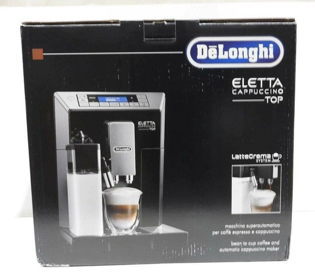 De'Longhi Eletta ECAM 45.760.B Cappuccino Coffee Maker - Black for sale online | eBay