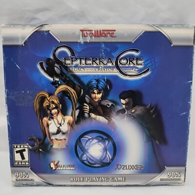 Septerra Core Legacy Of The Creator Role Playing Game PC Video Game