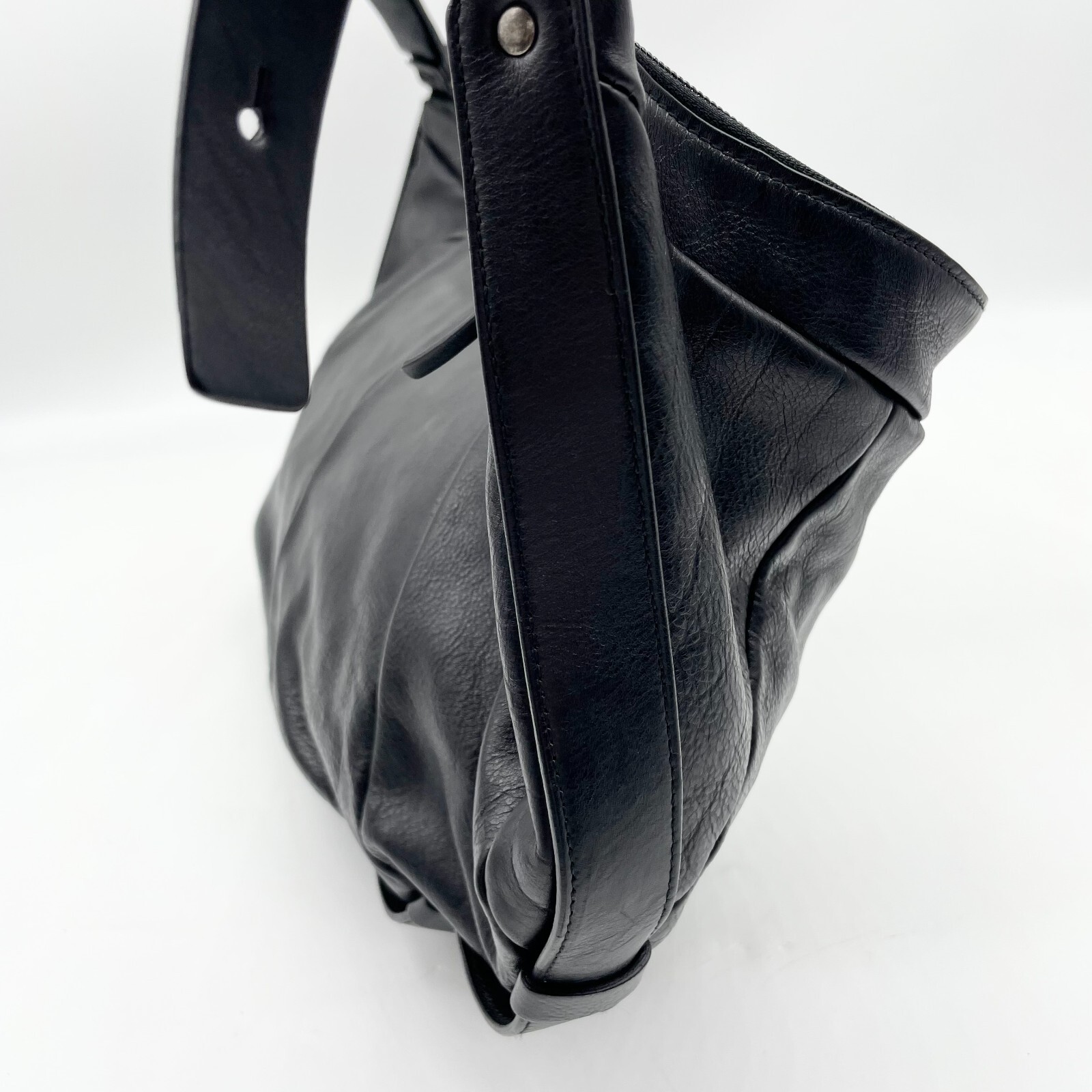 Borsa a tracolla Yves Saint Laurent by Tom Ford Mombasa in pelle nera borsa Y2K originale
