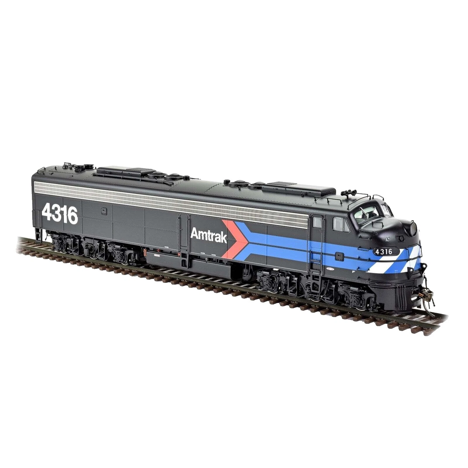 Black Rapido Model Trains