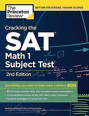 College Test Preparation Ser.: Cracking the SAT Subject Test in Math 1 ...