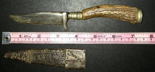Original WW1 WW2 German Fighting Knife Uniform Personnel Item Field Gear Dagger - Picture 4 of 11