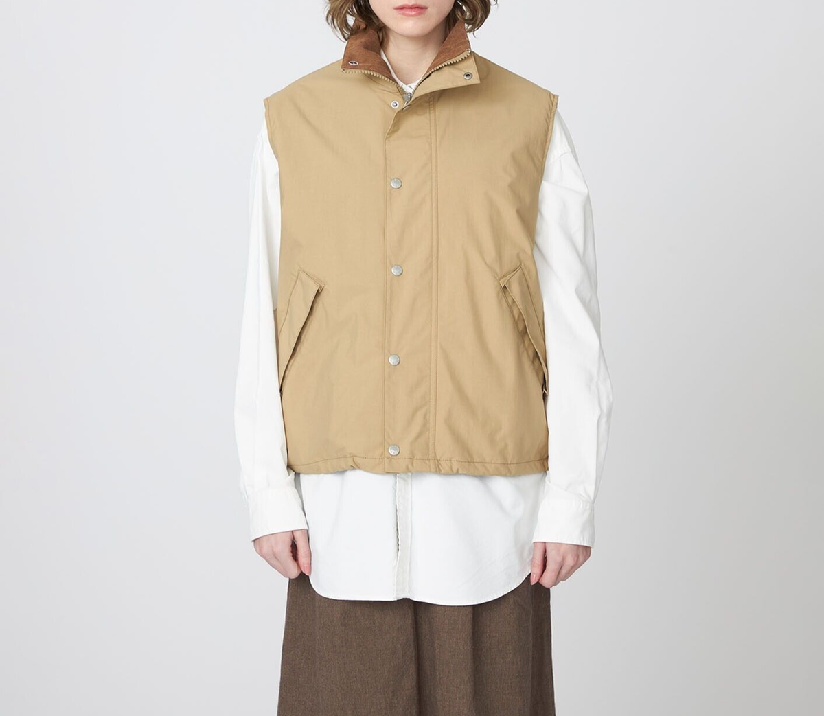 ナナミか 2L PERTEX UNLIMITED Field Vest 2L PERTEX UNLIMITED Field Vest – nanamica NEW YORK