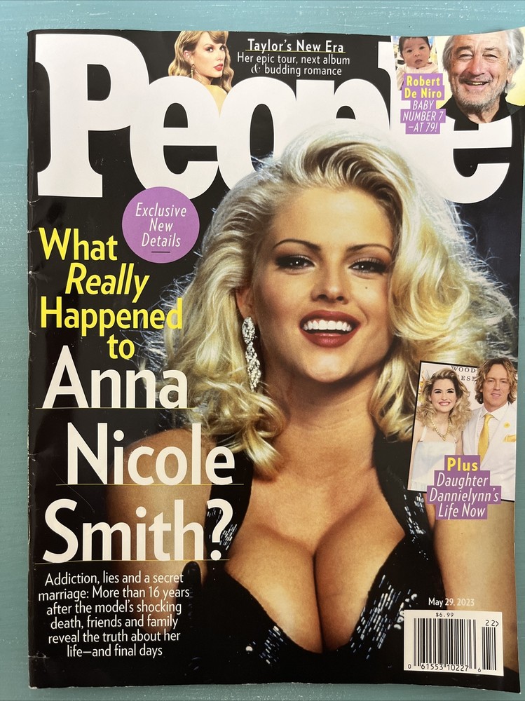 ANNA NICOLE SMITH What Really Happened People Magazine May 29, 2023 TAYLOR SWIFT