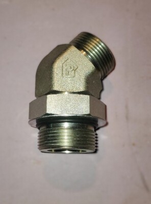 Parker 1 1/2'' Compression Tube To Boss Elbow 0-Ring Face 45°
