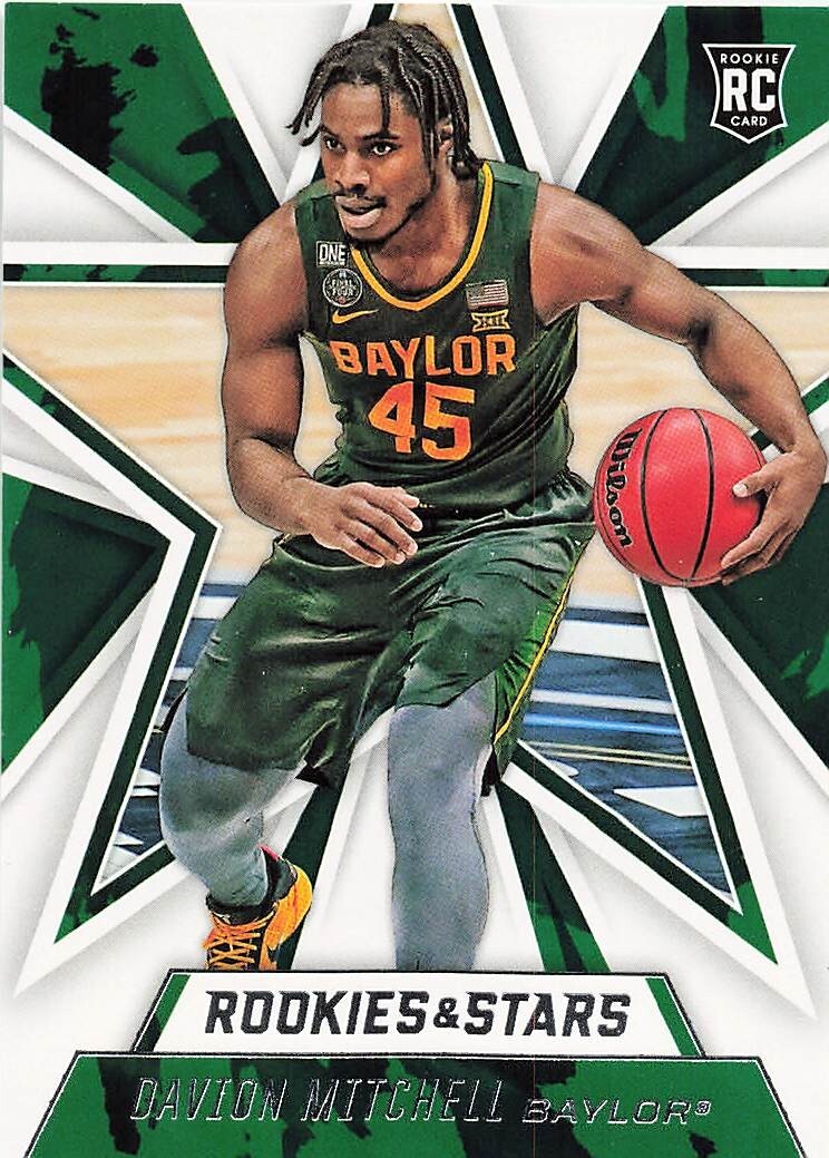 2021-22 Panini Chronicles Draft Picks #310 Davion Mitchell/Rookies and Stars
