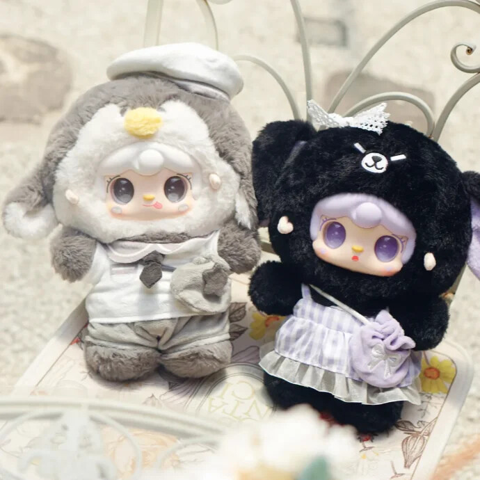 yooki ヨーキー 400% ぬいぐるみ ひつじ Yooki 400% V2 Wish Pocket Series Genuine Cute Blind Box