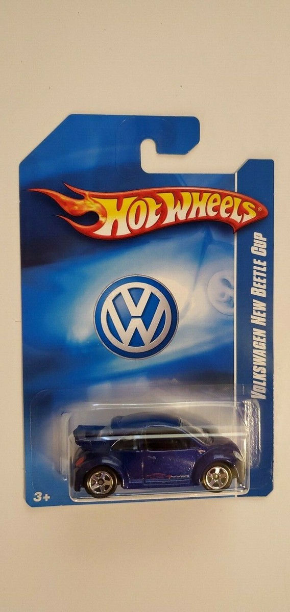 hot wheels mexico volkswagen new beetle cup with free display case