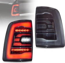 VLAND LED Red Turn Signal Taillights Compatible For Dodge RAM 1500 2009-2018 ...