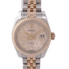 *15%OFF* ROLEX Datejust 26mm 179171G Automatic Watch Diamond Stainless Steel...