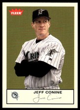 Jeff Conine 2005 Fleer Tradition #281 Marlins MLB READ FREE SHIP AutographDen